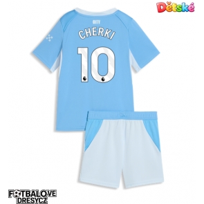 Manchester City Rayan Cherki #10 Dětské Domácí dres komplet 2026-27 Krátký Rukáv (+ trenýrky)